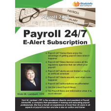 Payroll 24/7 E-Alert Subscription